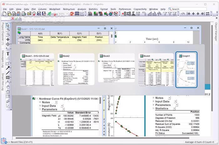 دانلود OriginLab OriginPro 2025b v10.2.5.212 (x64) - دانلود تحلیل عددی داده‌ها و ترسیم نمودارهای علمی دوبعدی و سه‌بعدی - سافت گذر