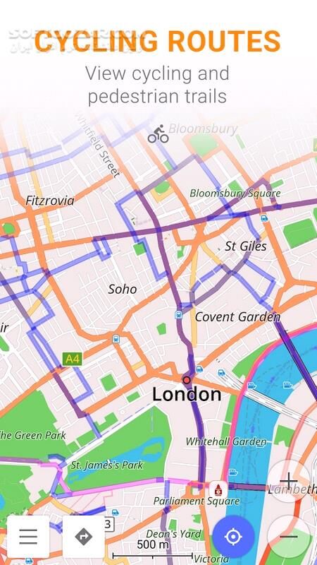 دانلود OsmAnd+ Full Maps & GPS Offline 5.2.11 for Android +8.0 - دانلود نقشه ی اوسم اند برای اندروید - سافت گذر