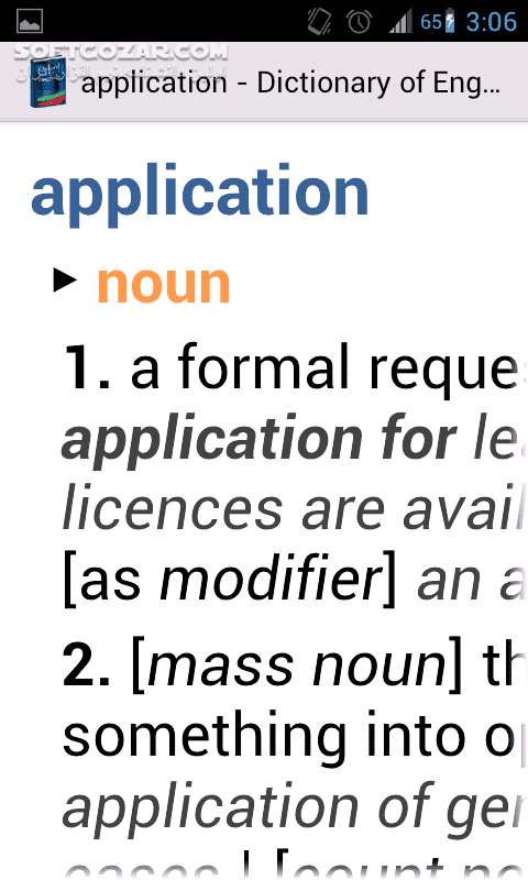 دانلود Oxford Dictionary of English 14.0.834 for Android +4.1 - دانلود دیکشنری آکسفورد برای اندروید - سافت گذر