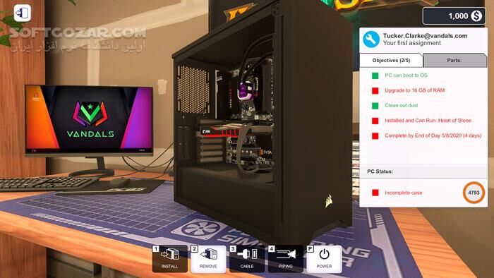 دانلود PC Building Simulator IT Expansion + Update v1.14.1 - دانلود بازی شبیه ساز - سافت گذر