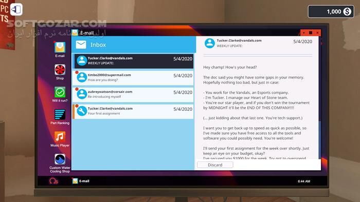 دانلود PC Building Simulator IT Expansion + Update v1.14.1 - دانلود بازی شبیه ساز - سافت گذر