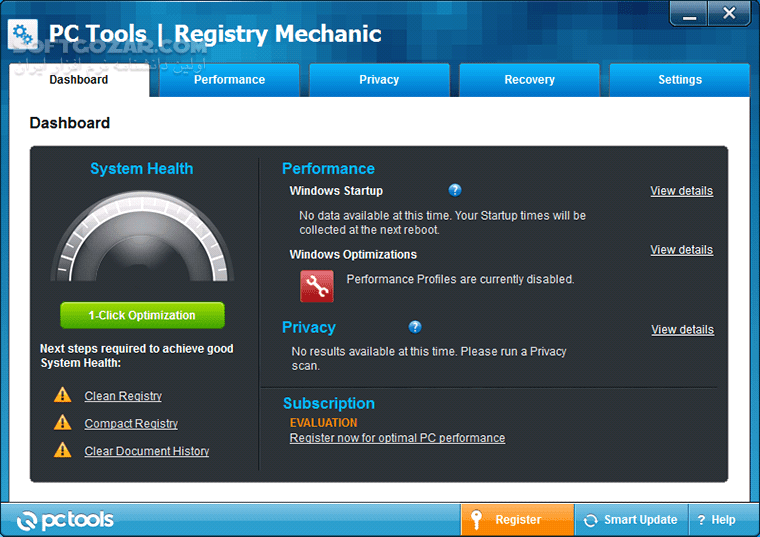 دانلود PC Tools Registry Mechanic 11.1.0.214 + Portable - دانلود یکی از بهترین نرم افزار های بهینه ساز رجیستری - سافت گذر
