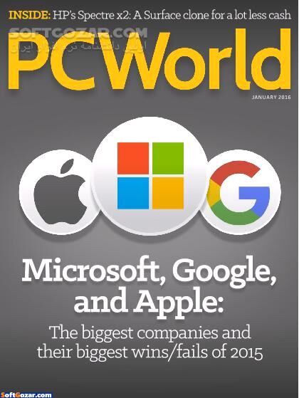 دانلود PC World Magazine January 2016 - December 2016 - دانلود کتاب مجله پی سی ورلد - سافت گذر