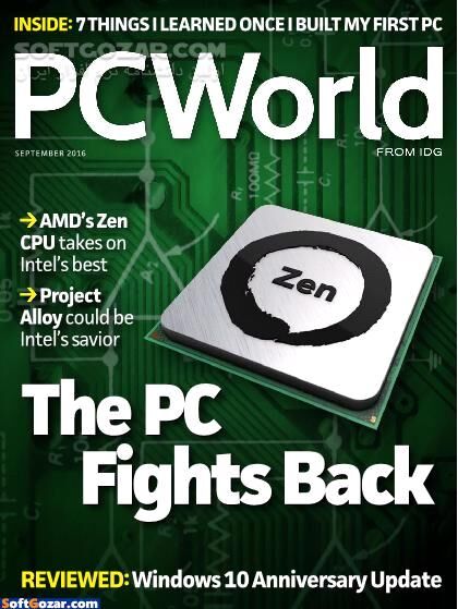 دانلود PC World Magazine January 2016 - December 2016 - دانلود کتاب مجله پی سی ورلد - سافت گذر