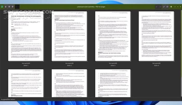 دانلود PDF Arranger 1.12.1 - دانلود ویرایش پی دی اف - سافت گذر