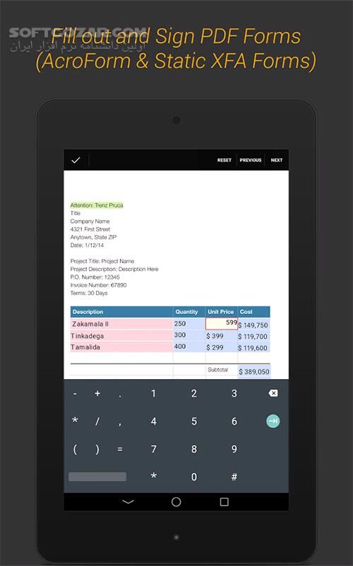دانلود PDF Max Pro 4.6.3 for Android +4.0 - دانلود نمایش و ایجاد فایل های PDF برای اندروید - سافت گذر