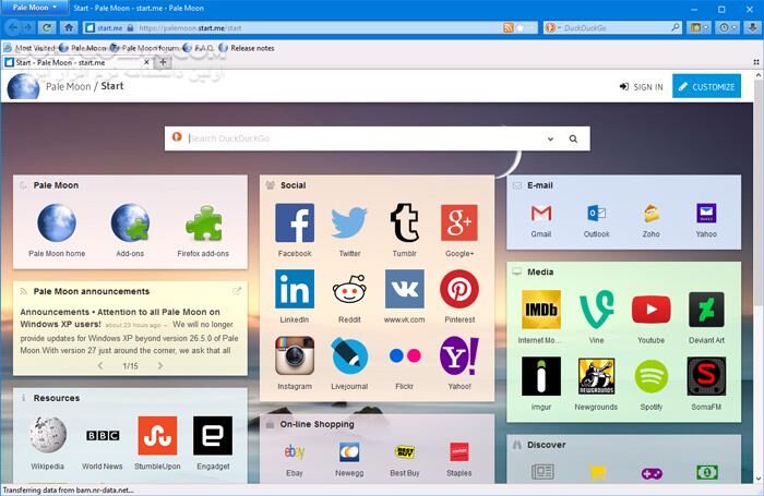 دانلود Pale Moon 33.9.1 - دانلود مرورگر برای ویندوز - سافت گذر