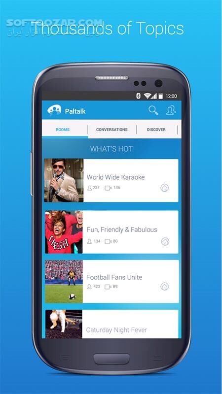 دانلود Paltalk 8.1.1.8238 for Android +4.0 - دانلود مسنجر پالتاک برای اندروید - سافت گذر