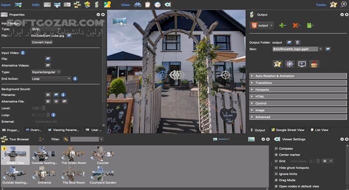 دانلود Pano2VR Pro 7.1.11 - دانلود ویرایش تصاویر پانوراما - سافت گذر
