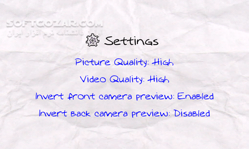دانلود Paper Camera 4.4.4 for Android +2.1 - دانلود عکس برداری با افکت برای اندروید - سافت گذر