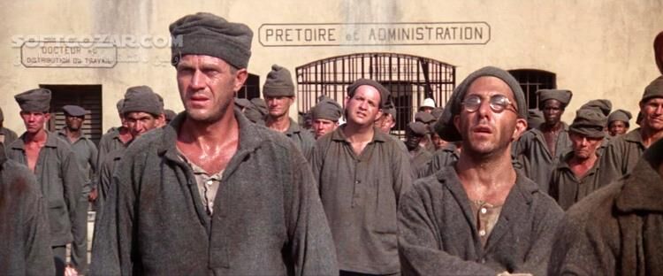 دانلود Papillon 1973 - دانلود پاپیون استیو مک‌کوئین و داستین هافمن - سافت گذر