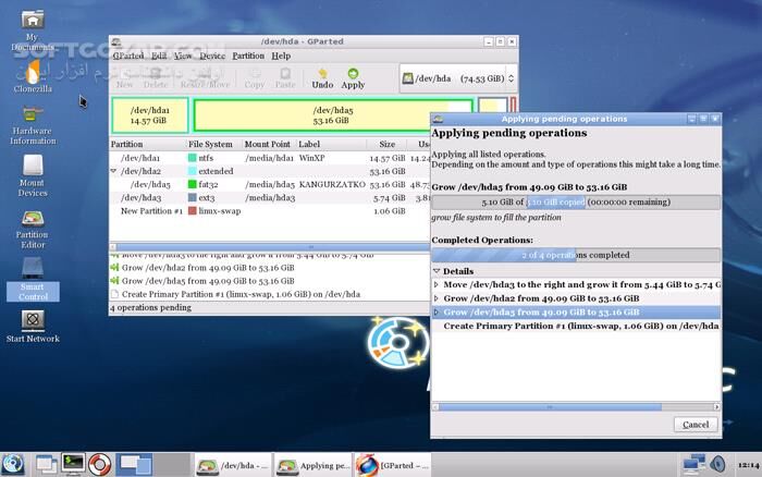 دانلود Parted Magic 2023.11.22 - دانلود پارتیشن بندی و مدیریت هارد - سافت گذر