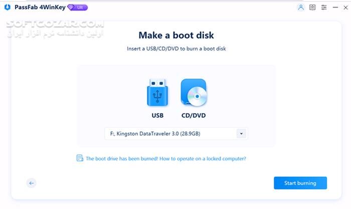دانلود PassFab 4WinKey 8.5.0.5 - دانلود بازیابی پسورد ویندوز - سافت گذر