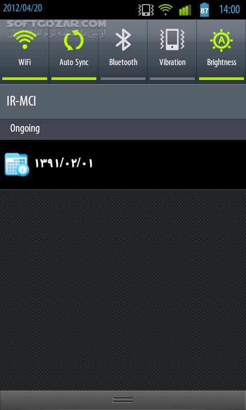 دانلود Persian Date 5.2 for Android - دانلود تاریخ شمسی برای آندروید برای اندروید - سافت گذر