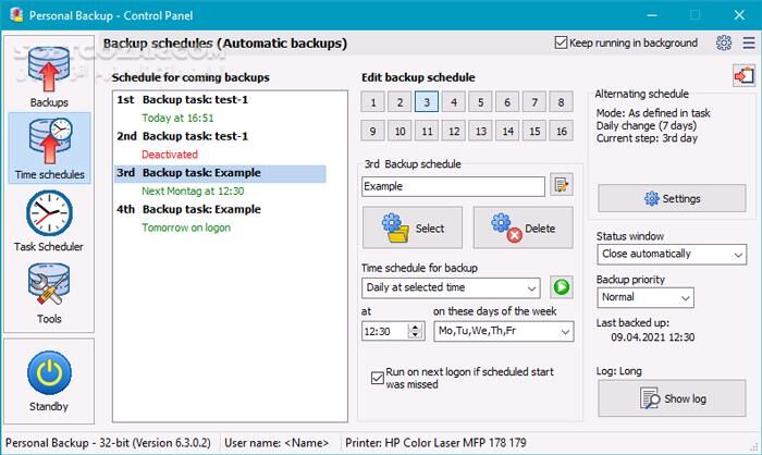 دانلود Personal Backup 6.4.3.2 - دانلود بکاپ گیری - سافت گذر