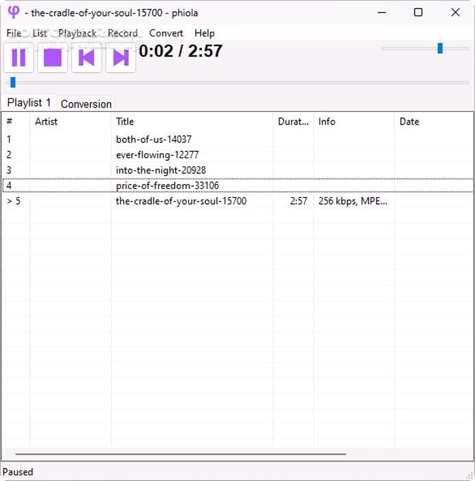 دانلود Phiola 2.5.8 - دانلود پلیر صوتی - سافت گذر