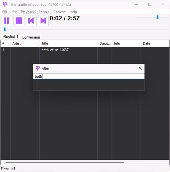 دانلود Phiola 2.5.8 - دانلود پلیر صوتی - سافت گذر