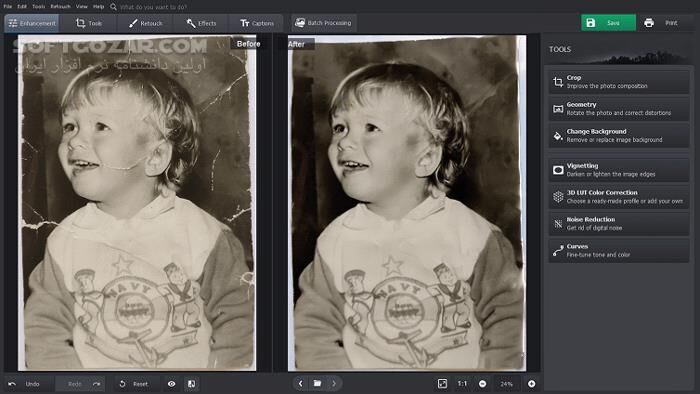 دانلود PhotoGlory 5.00 - دانلود بالا بردن کیفیت عکس‌ - سافت گذر