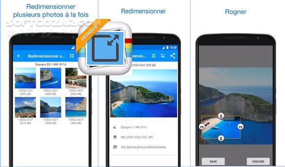 دانلود Photo & Picture Resizer 1.0.314 Final For Android +4.0.3 - دانلود تغییر اندازه و رزلوشن تصاویر برای اندروید - سافت گذر
