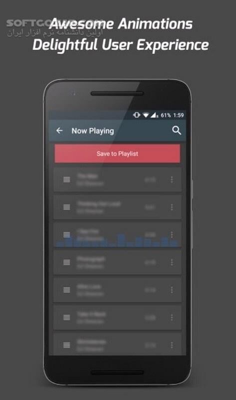 دانلود Pi Music Player FULL 3.1.2.1  For Android +4.1 - دانلود پی موزیک پلیر برای اندروید - سافت گذر