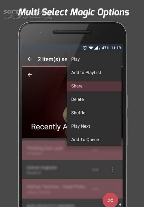 دانلود Pi Music Player FULL 3.1.2.1  For Android +4.1 - دانلود پی موزیک پلیر برای اندروید - سافت گذر