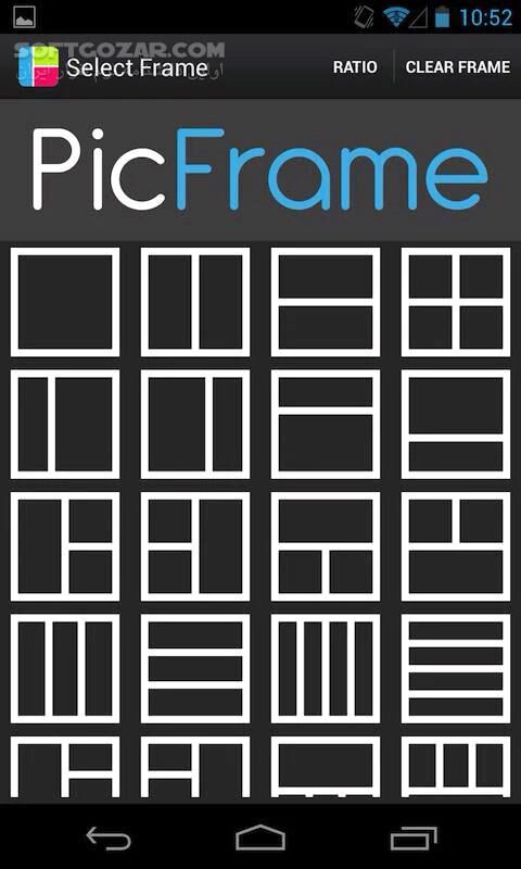 دانلود PicFrame 3.7.5 for Android +4.1 - دانلود قاب تصویر برای اندروید - سافت گذر