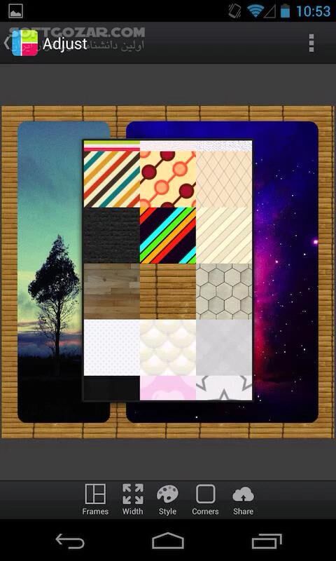 دانلود PicFrame 3.7.5 for Android +4.1 - دانلود قاب تصویر برای اندروید - سافت گذر