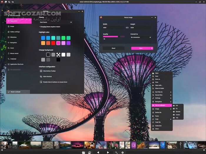 دانلود PicView 4.0 - دانلود مشاهده عکس - سافت گذر