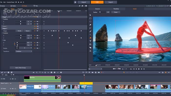 دانلود Pinnacle Studio Ultimate 25.1.0.345 incl Content & PremiumPacks - دانلود پیناکل استودیو میکس و مونتاژ فیلم - سافت گذر