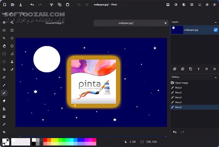 دانلود Pinta 3.0.5 - دانلود ویرایش عکس - سافت گذر