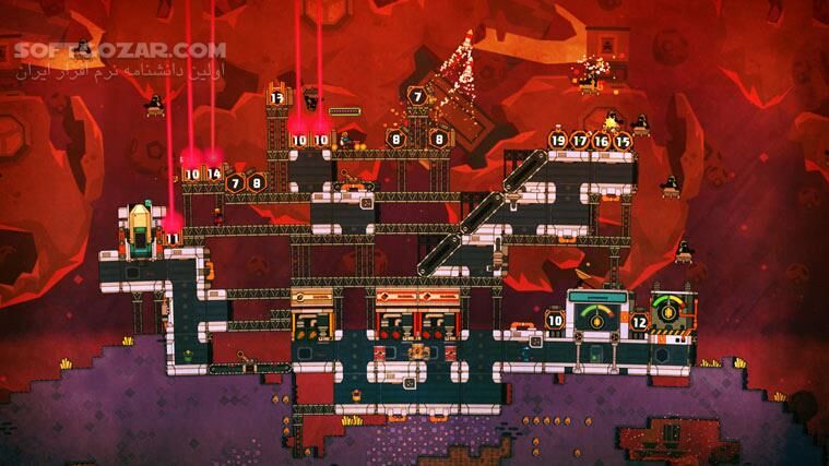 دانلود PixelJunk Nom Nom Galaxy - دانلود بازی اکشن - سافت گذر