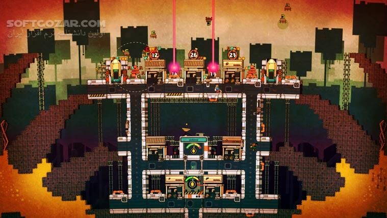 دانلود PixelJunk Nom Nom Galaxy - دانلود بازی اکشن - سافت گذر