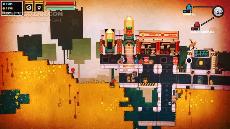 دانلود PixelJunk Nom Nom Galaxy - دانلود بازی اکشن - سافت گذر