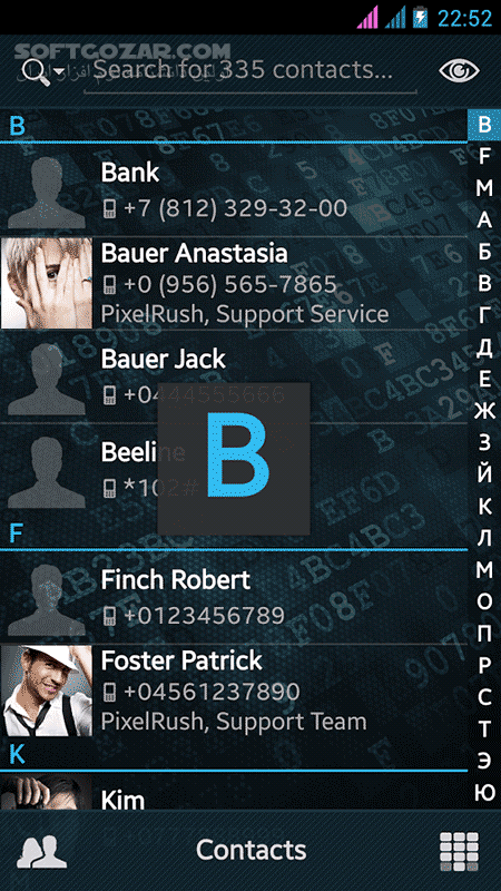 دانلود Pixel Phone Pro 4.3.0 for Android +2.1 - دانلود مدیریت دفترچه تلفن و شماره گیر برای اندروید - سافت گذر