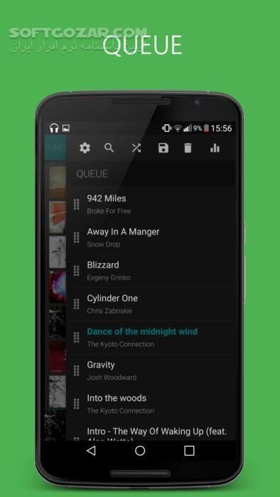 دانلود Pixel Music Player 5.8.1 for Android +4.1 - دانلود پلیر پیکسل برای اندروید - سافت گذر