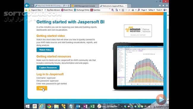 دانلود Pluralsight - Big Data on Amazon Web Services - دانلود فیلم آموزش داده‌های عظیم بر سرویس‌های وب آمازون - سافت گذر