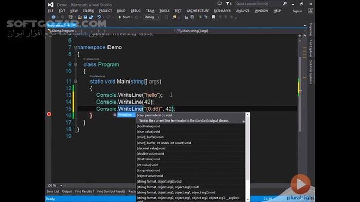 دانلود Pluralsight - Building .NET Console Applications in C# - دانلود فیلم آموزش ساخت برنامه‌های دات‌نِت کنسول در سی‌شارپ - سافت گذر