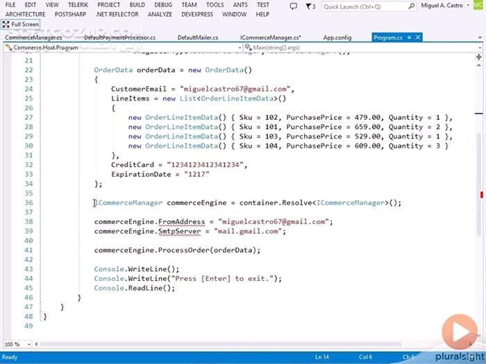 دانلود Pluralsight - Developing Extensible Software - دانلود فیلم آموزش ارتقا دادن نرم‌افزارهای قابل توسعه، بدون نیاز به بازنویسی از ابتدا - سافت گذر