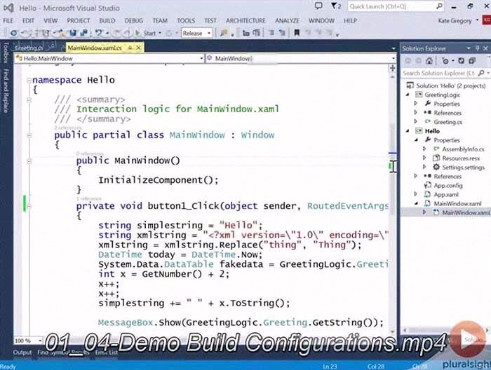 دانلود Pluralsight - Introduction to Visual Studio 2013 - Part 1/Part 2 - دانلود فیلم آموزش آشنایی با ویژوال استودیو 2013 – بخش اول/بخش دوم - سافت گذر