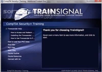 دانلود Pluralsight (TrainSignal) - CompTIA Security+ (2011 objectives) Part 1 / 2 / 3 - دانلود مجموعه‌ی سه دوره آموزش تصویری مدرک بین‌المللی کامپ‌تیا سکوریتی‌پلاس - دوهزار و یازده آبجکتیوز - سافت گذر