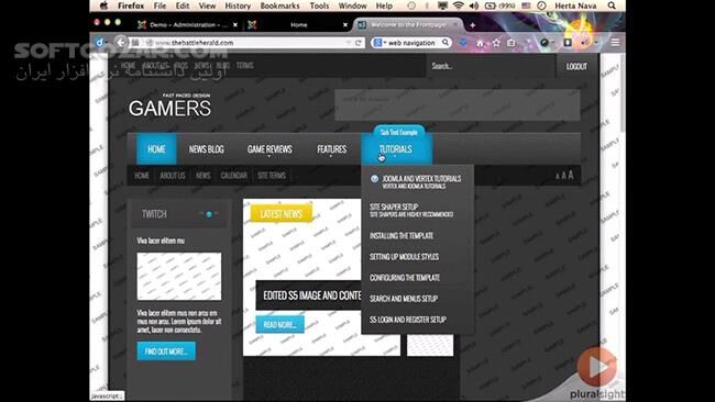 دانلود Pluralsight - Introduction to Joomla - دانلود فیلم آموزش آشنایی با جوملا - سافت گذر