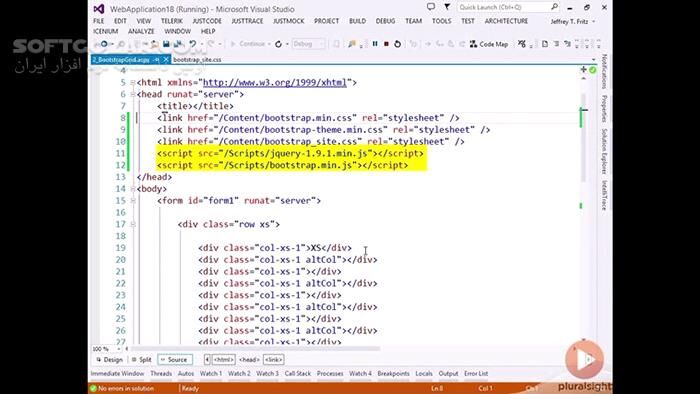 دانلود Pluralsight - Mobilize Your ASP.NET Web Forms - دانلود فیلم آموزش ساخت برنامه‌های قابل استفاده در دستگاه‌های همراه، از طریق چارچوب‌های وب اِی‌اس‌پی‌دات‌نت - سافت گذر