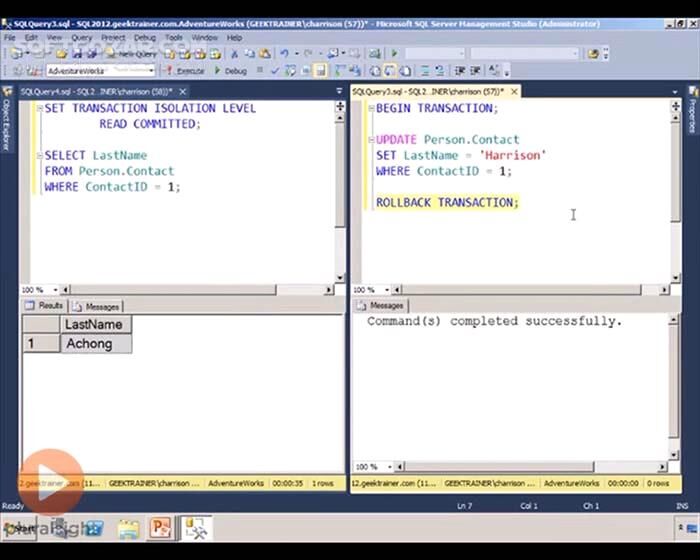 دانلود Pluralsight - SQL Server 2012 Querying (70-461) Part 1 / 2 - دانلود مجموعه‌ی 2 دوره آموزش تصویری مباحث اِس‌کیواِل سِـروِر 2012 کُـوِرینگ – آزمون 70-461 مایکروسافت - سافت گذر
