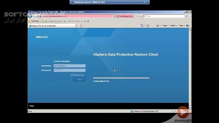 دانلود Pluralsight - VMware vSphere Data Protection - دانلود فیلم آموزش محافظت، پشتیبان‌گیری و بازیابی داده‌های vSphere  - سافت گذر