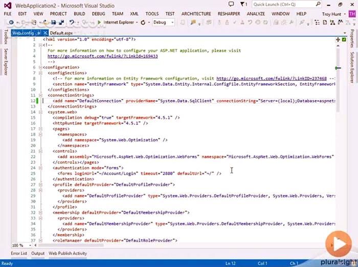 دانلود Pluralsight - ASP.NET Security Secrets Revealed - دانلود فیلم آموزش راه‌کارهای اسرارآمیز افزایش امنیت در ASP.NET - سافت گذر