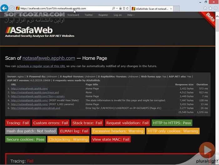 دانلود Pluralsight - ASP.NET Security Secrets Revealed - دانلود فیلم آموزش راه‌کارهای اسرارآمیز افزایش امنیت در ASP.NET - سافت گذر