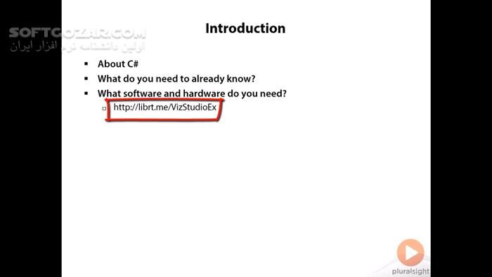 دانلود Pluralsight - C# From Scratch Part 1-2 - دانلود فیلم آموزش زبان برنامه‌ نویسی سی‌ شارپ - سافت گذر