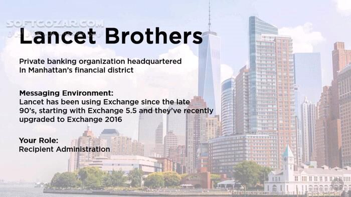 دانلود Pluralsight - Exchange Server 2016 Recipient Administration - دانلود فیلم آموزش مدیریت گیرنده اکسچنج سروِر 2016 - سافت گذر