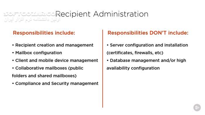 دانلود Pluralsight - Exchange Server 2016 Recipient Administration - دانلود فیلم آموزش مدیریت گیرنده اکسچنج سروِر 2016 - سافت گذر