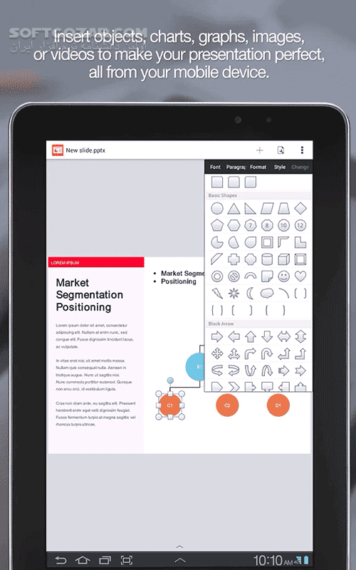 دانلود Polaris Office Pro + PDF 9.8.12 for Android +4.4 - دانلود پولاریس آفیس برای اندروید - سافت گذر